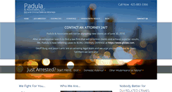 Desktop Screenshot of paduladefense.com